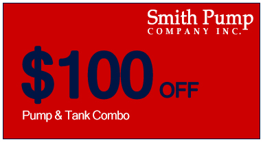 $100 off pump & tank combo